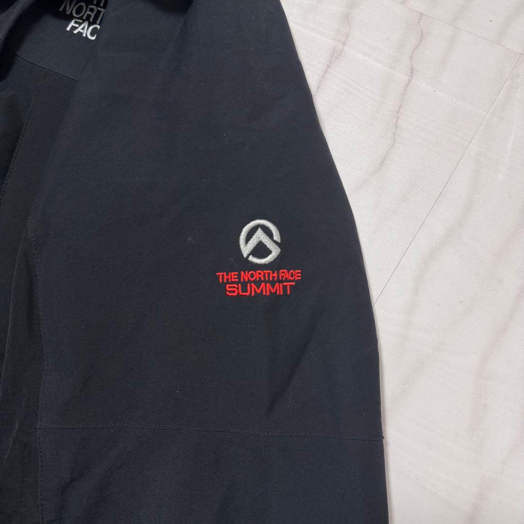 希少✨XL ノースフェイス マウンテンパーカ ゴアテックス 赤サミット ブラック