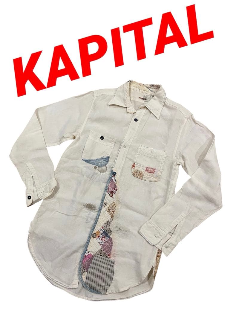 KAPITAL Kountry patchwork shirts パッチワーク