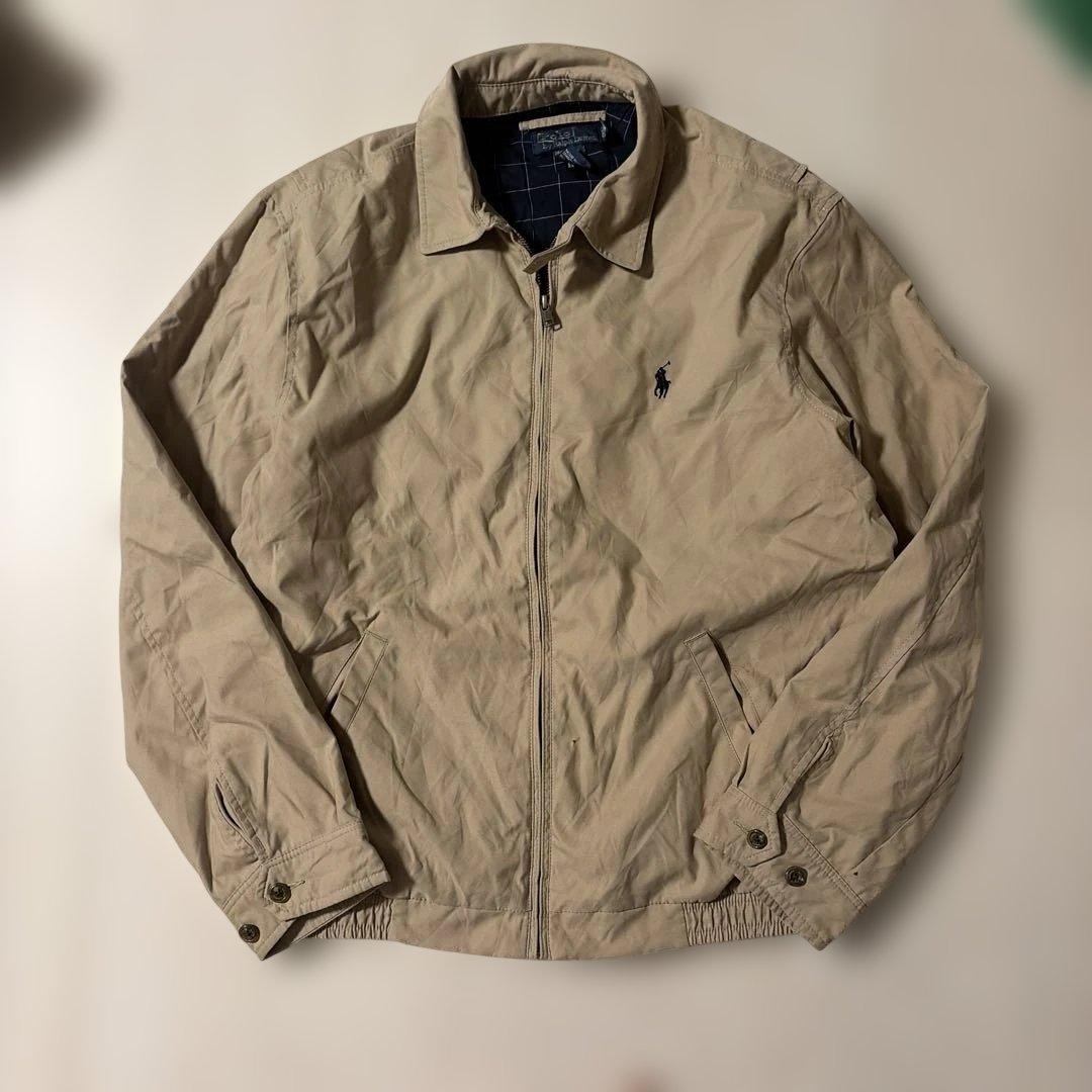 ハ*ド様 w*w様 90s polo ラルフローレン　スイングトップ　M