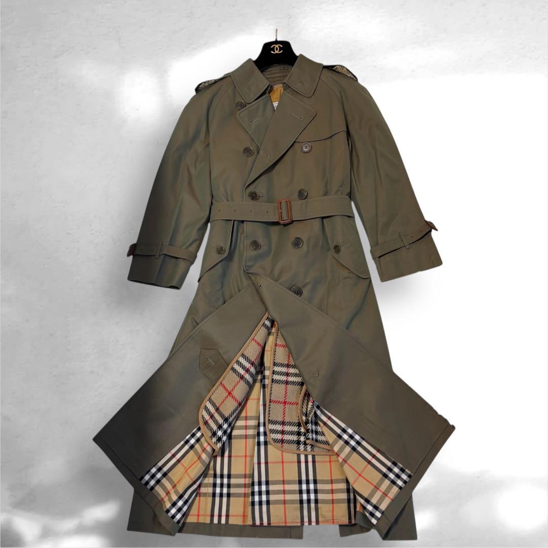 ✨denonさま専用です✨ バーバリー トレンチコート 90s 80s 白タグ