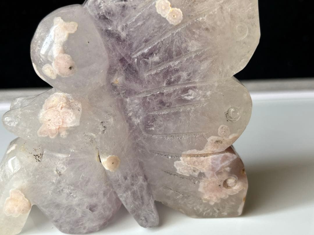 アメジストx桜瑪瑙　大きめの妖精