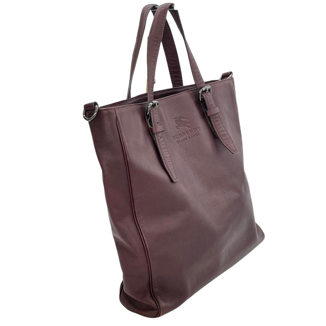 BURBERRY バーバリー レザー トートバッグ