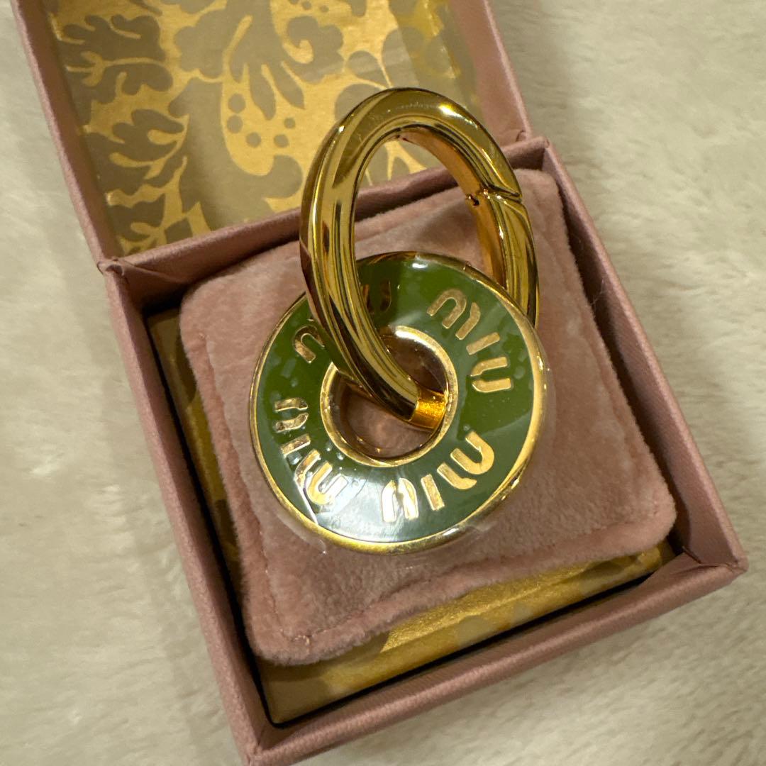 miu miu ゴールド キーホルダー★