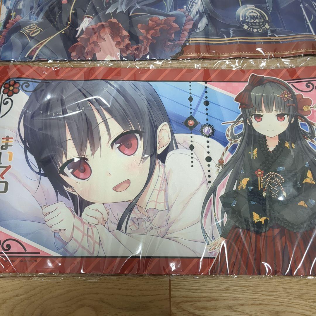 ねくねっとガールズ　ラバーマット　まいてつ　　ハチロク　3点セット