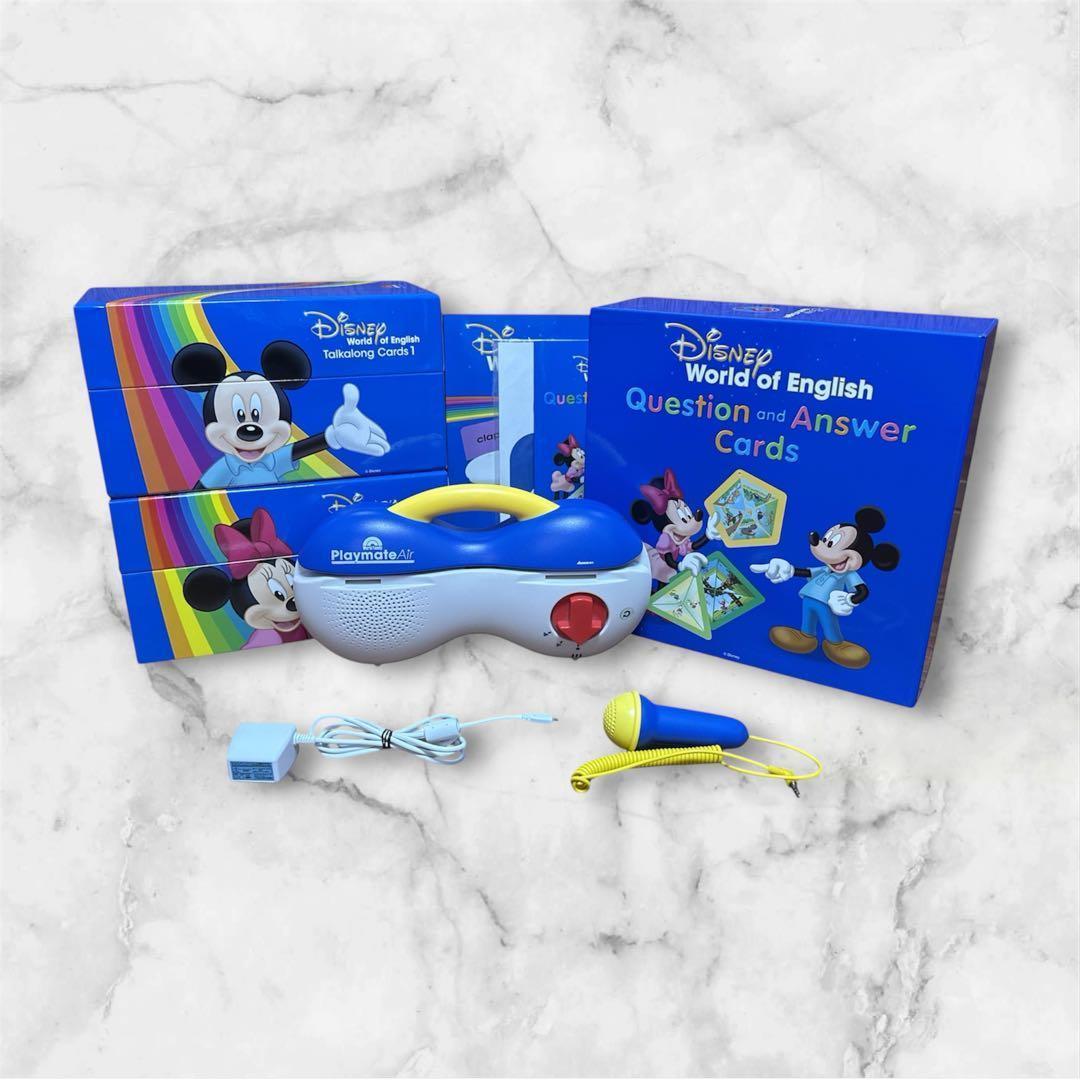 DWE 英語教材 トークアロング・Ｑ＆Ａカード　最新版　プレイメイトエアー付