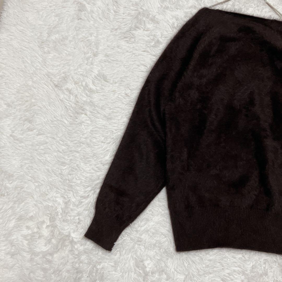 美品✨️ IENA フォックスカシミヤ ボートネックプルオーバー ニット