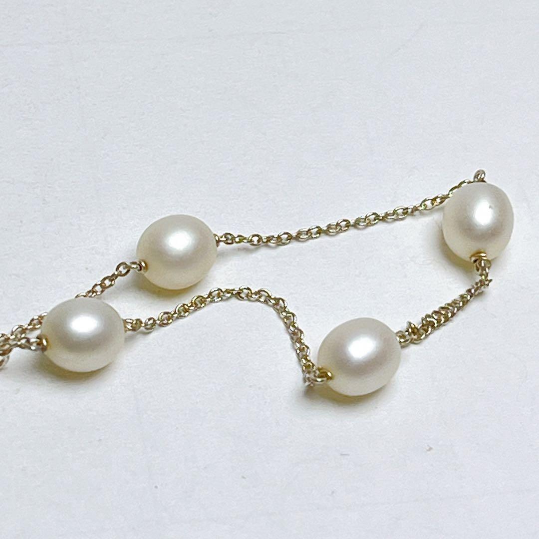 ティファニー　パール　バイザヤード　ブレスレット　925 5連