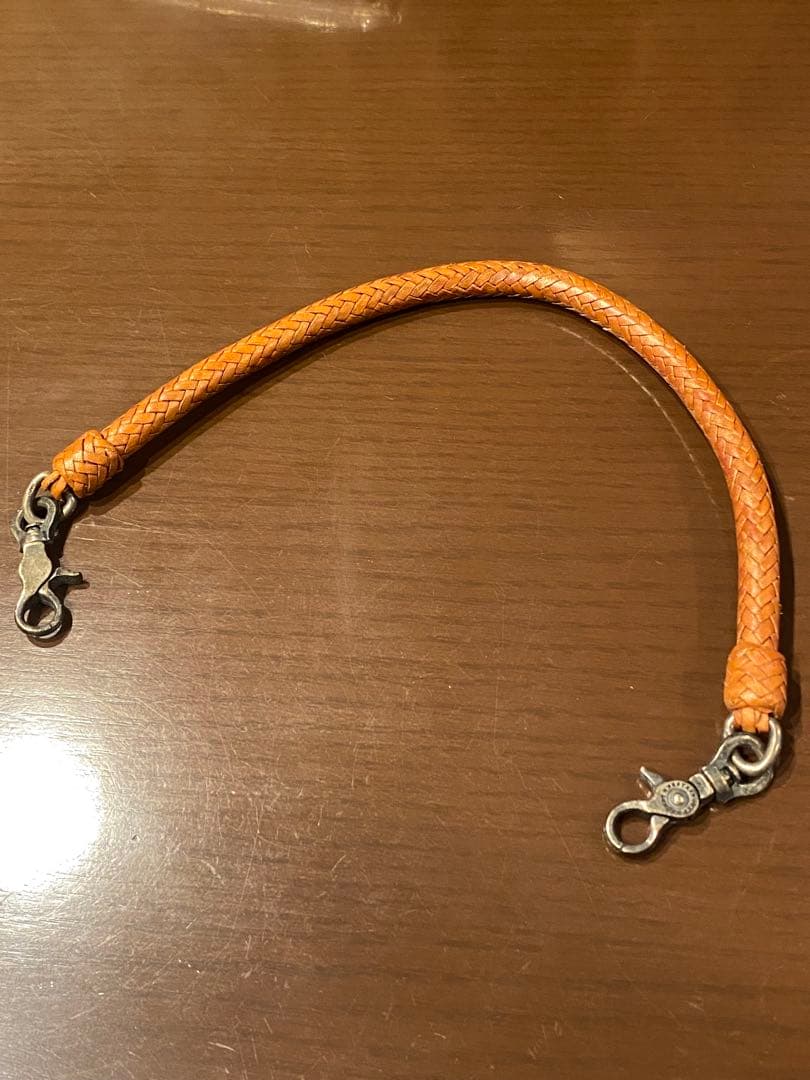 窪田クラフト カービング長財布 象革/ターコイズ フルカスタム3点セット