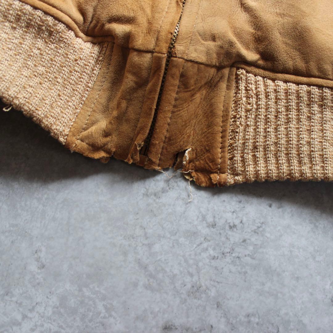 古着　50s mcregor ファラオ　ジャケット　ショート丈　スエード