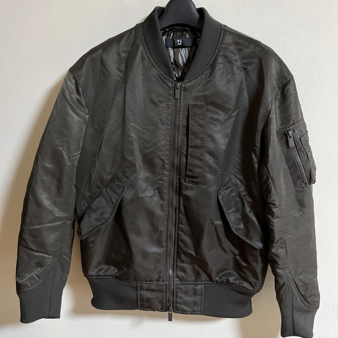 さくらUNIQLO＋J ハイブリッドダウンオーバーサイズ　MA-1 XS