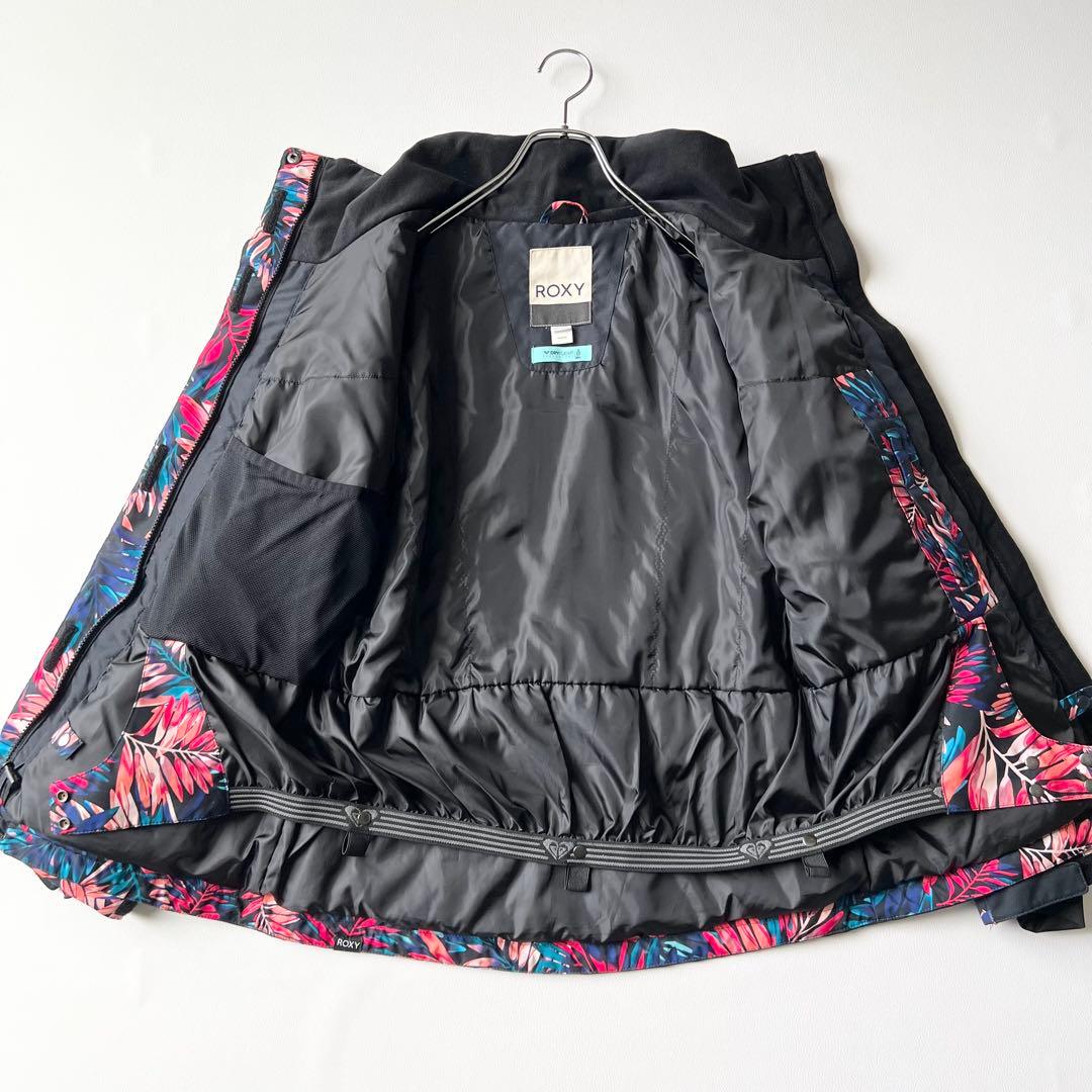3250【美品】ROXY ジャケット 袖切替デザイン トロピカル　レディース