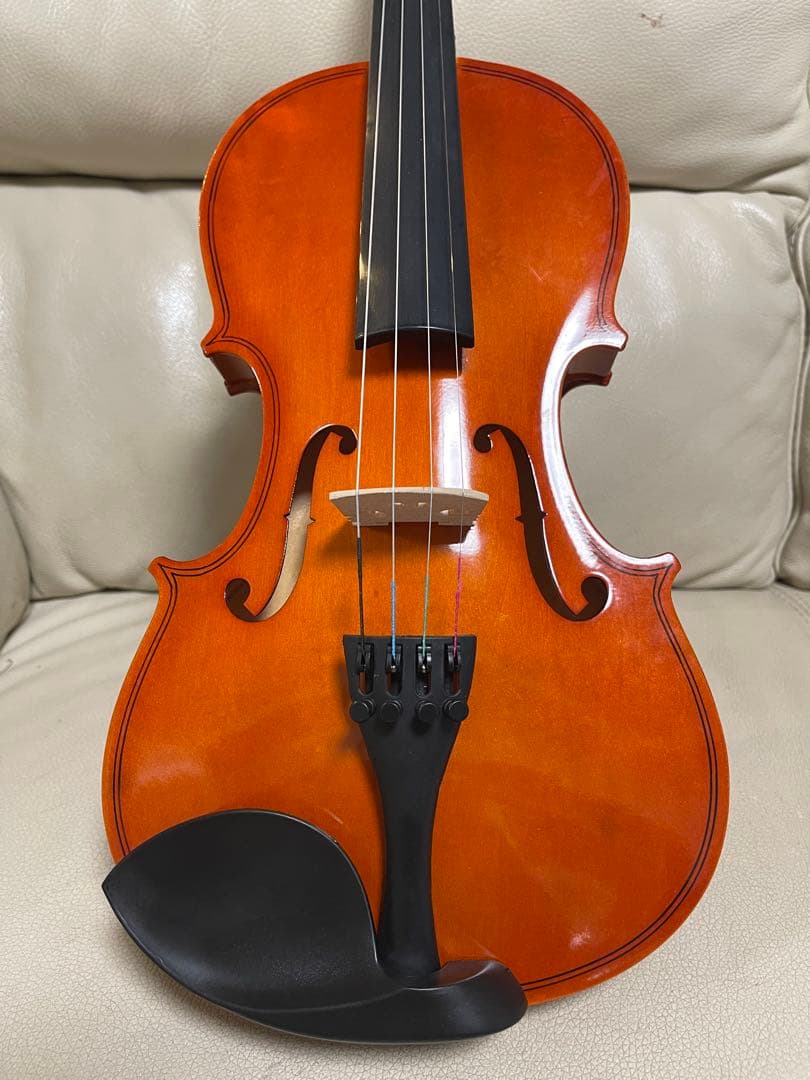 【バイオリンセット 4/4】ケース・弓・替え弦・松脂付き