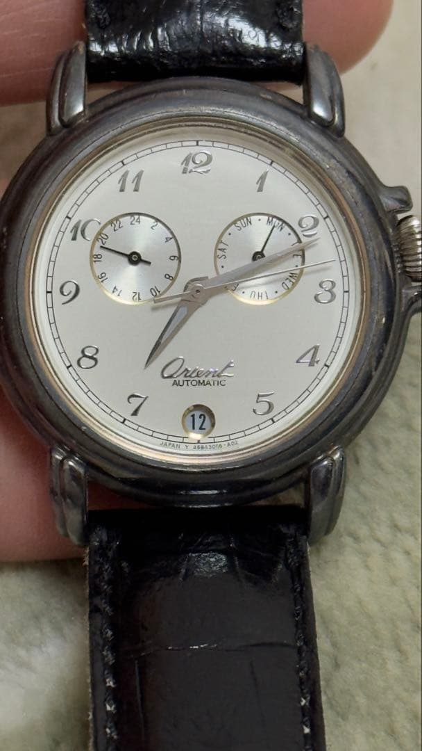時計 Orient automatic watch with a silver 925