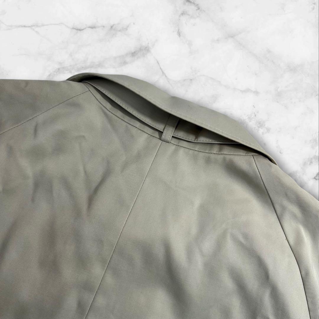 人気 Aquascutum LONDON AQUA5 ステンカラーコート XL