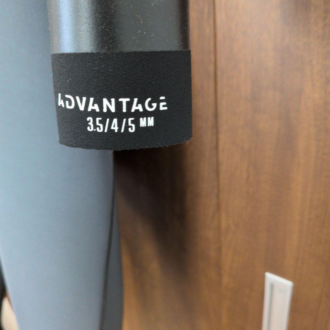 ADVANTAGE 3.5/4/5mm ドライスーツ グレー/ブラック