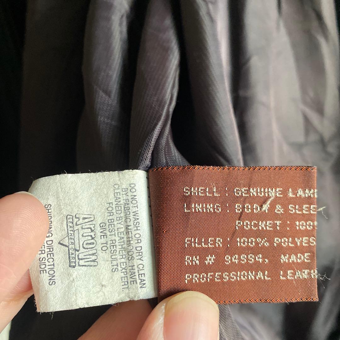 t*x様 〜90s US vintage ラムレザーブルゾン スウィングトップ