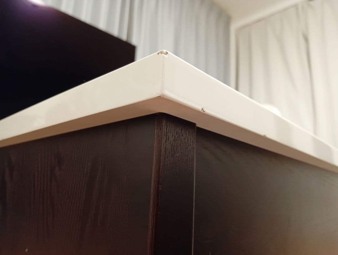 モリタインテリア　トーノ　ホワイト/ウェンジ　モノトーン