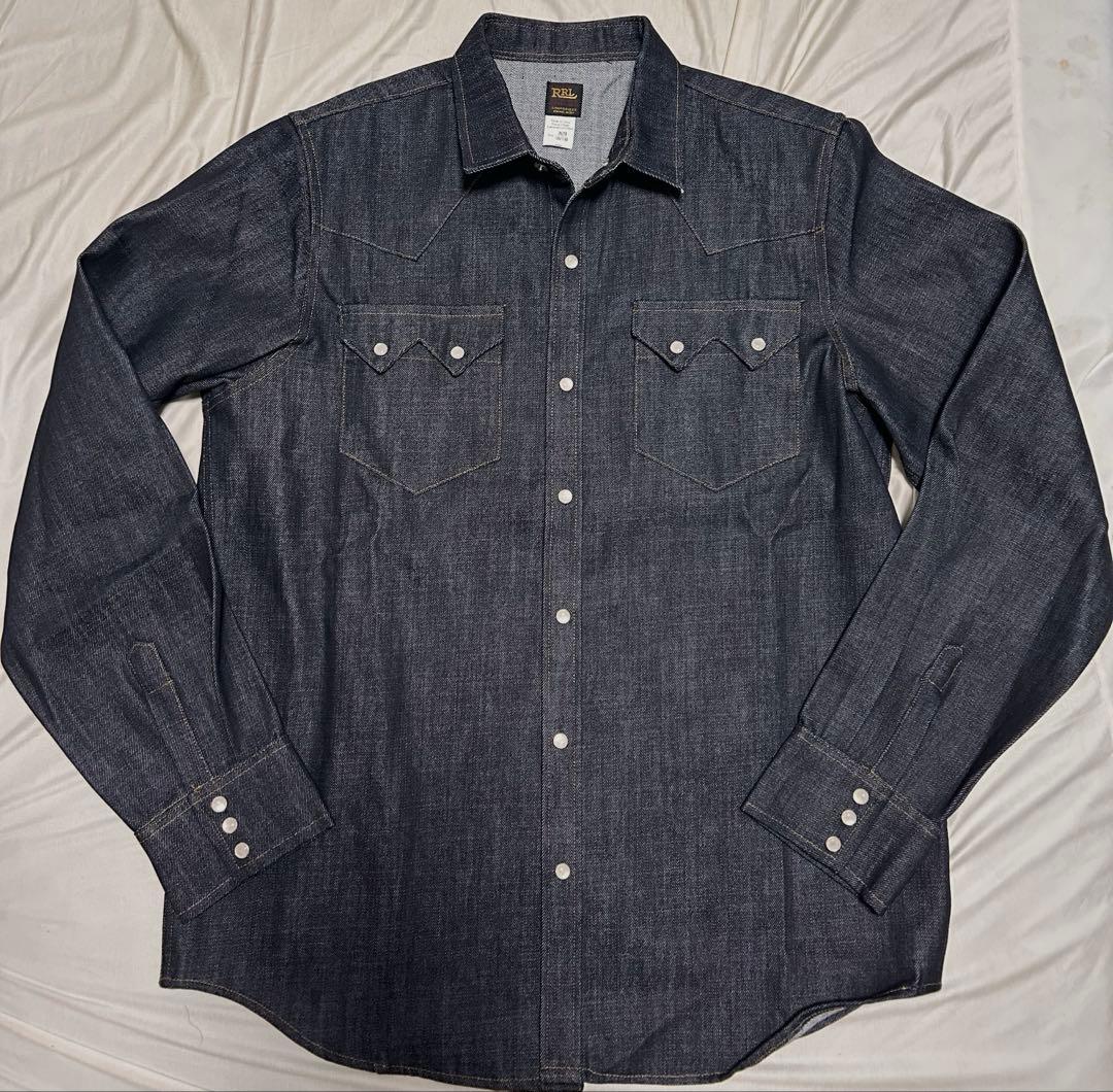 k*s様 RRL デニムシャツ インディゴ XL ダブルアールエル