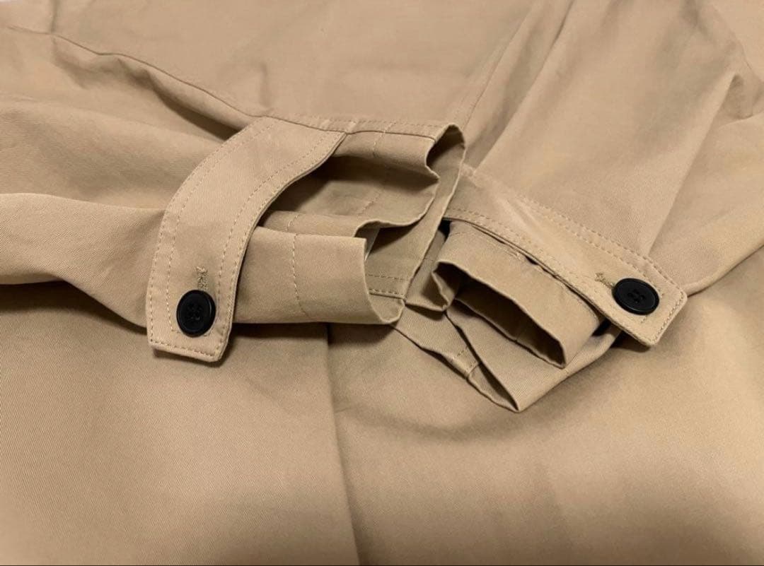 【Nalm. 】フリルハーフトレンチ