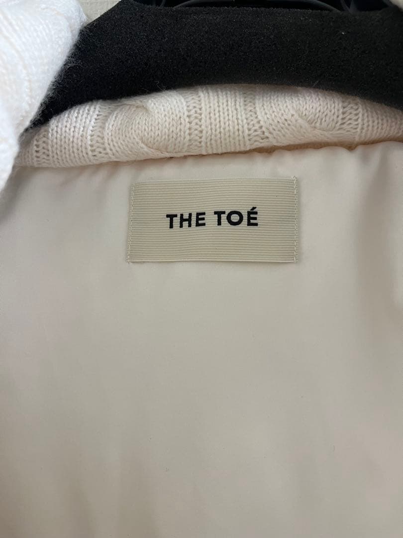 The toe Shard Knit Down ホワイト