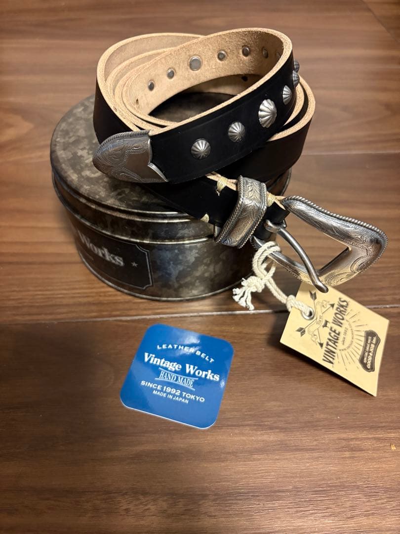VintageWorksDH5744CH-7ウエスタンベルトヴィンテージワークス