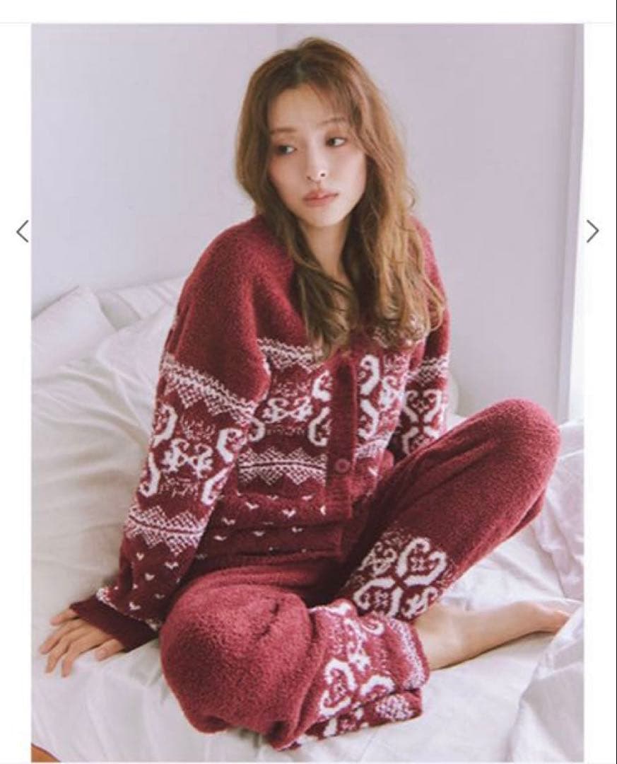 【新品未使用】スナイデルホーム ノルディック 上下セット レッド赤