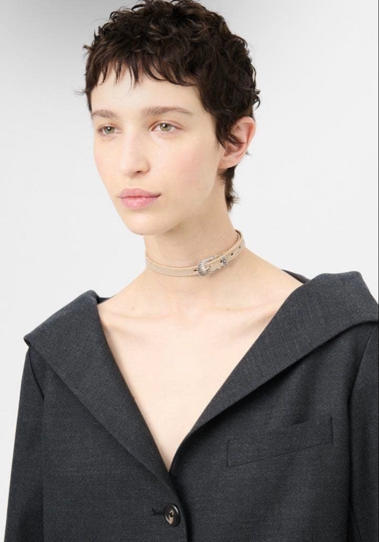 【完売品】OUR LEGACY 25SS レザー チョーカー ブレスレット