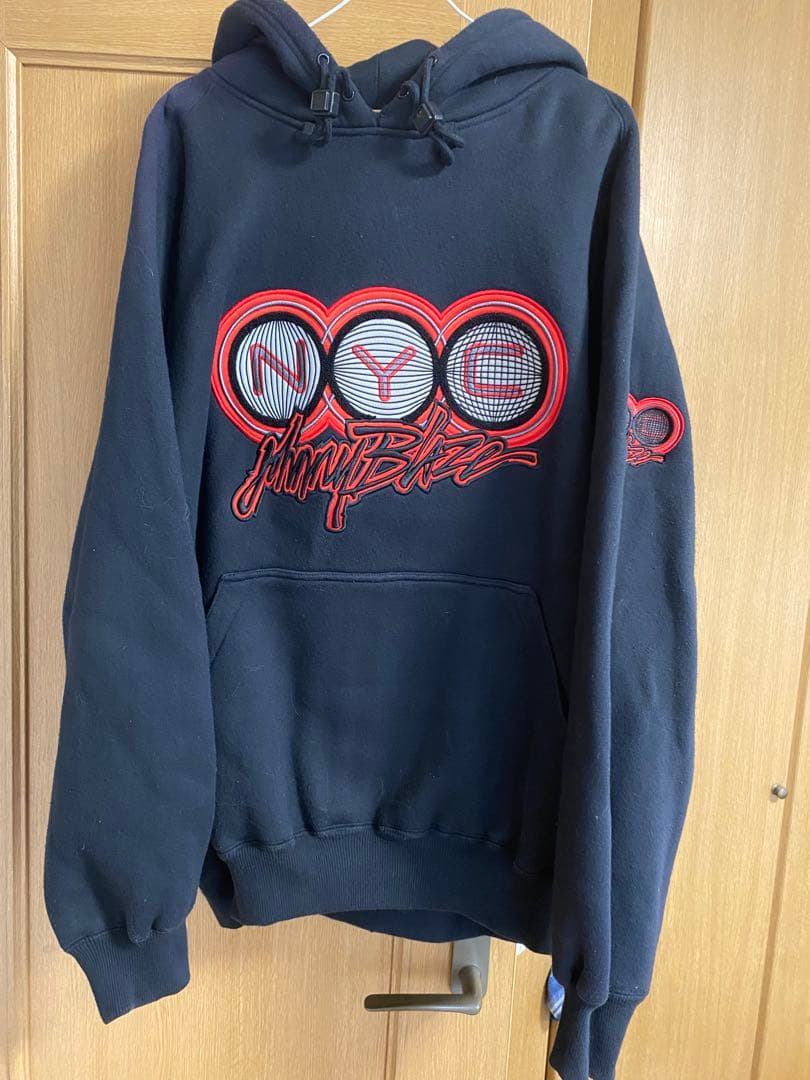 90s Johnny Blazeパーカー 極厚