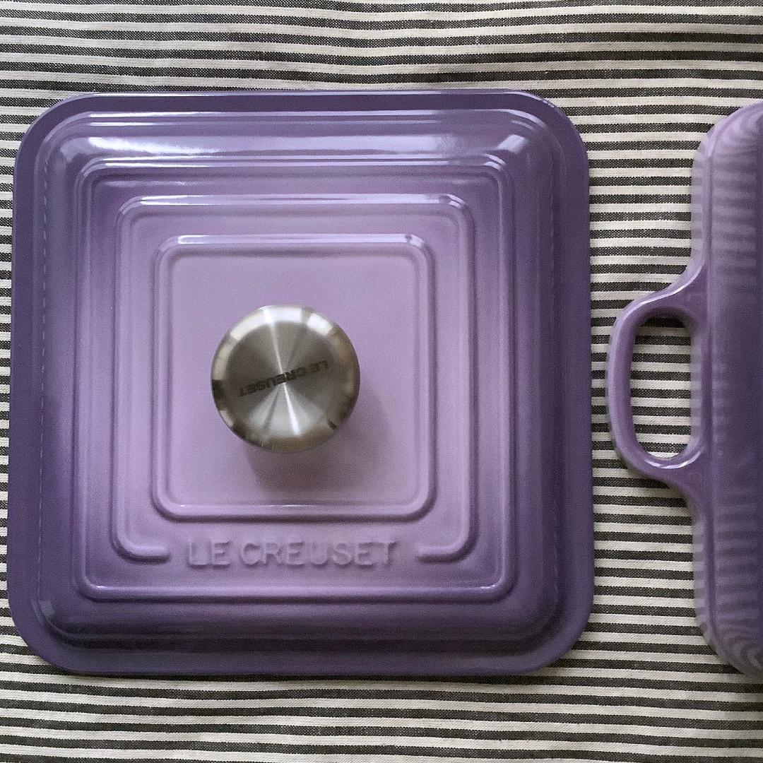 【ルクルーゼジャポン正規品】ココットキャレ/ スクエアココット24センチ