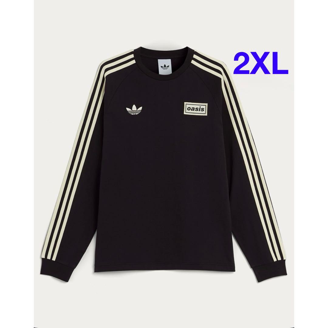 adidas oasis Live '25 LONGSLEEVE TEE黒2XL