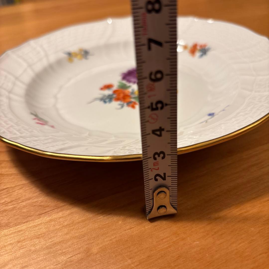 Meissen マイセン 約19㎝プレート 2枚セット