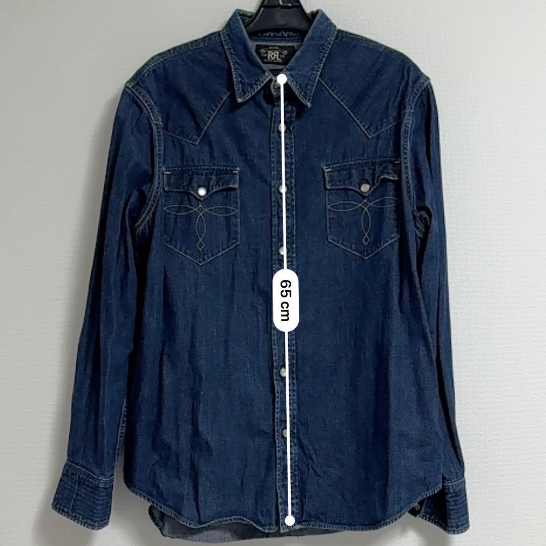 シ*ウ様 Ralph Lauren デニムシャツ LサイズRRL ウエスタンシャ