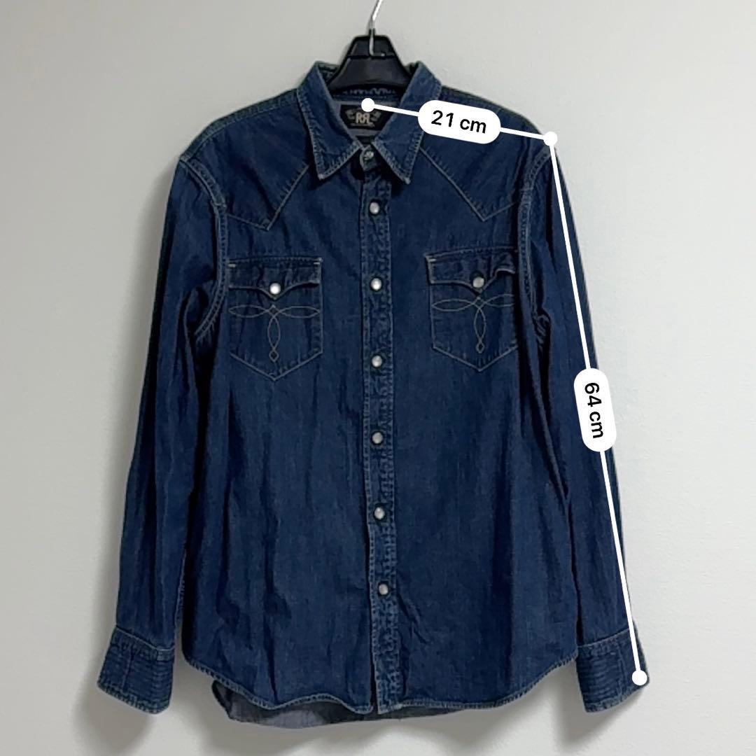 シ*ウ様 Ralph Lauren デニムシャツ LサイズRRL ウエスタンシャ