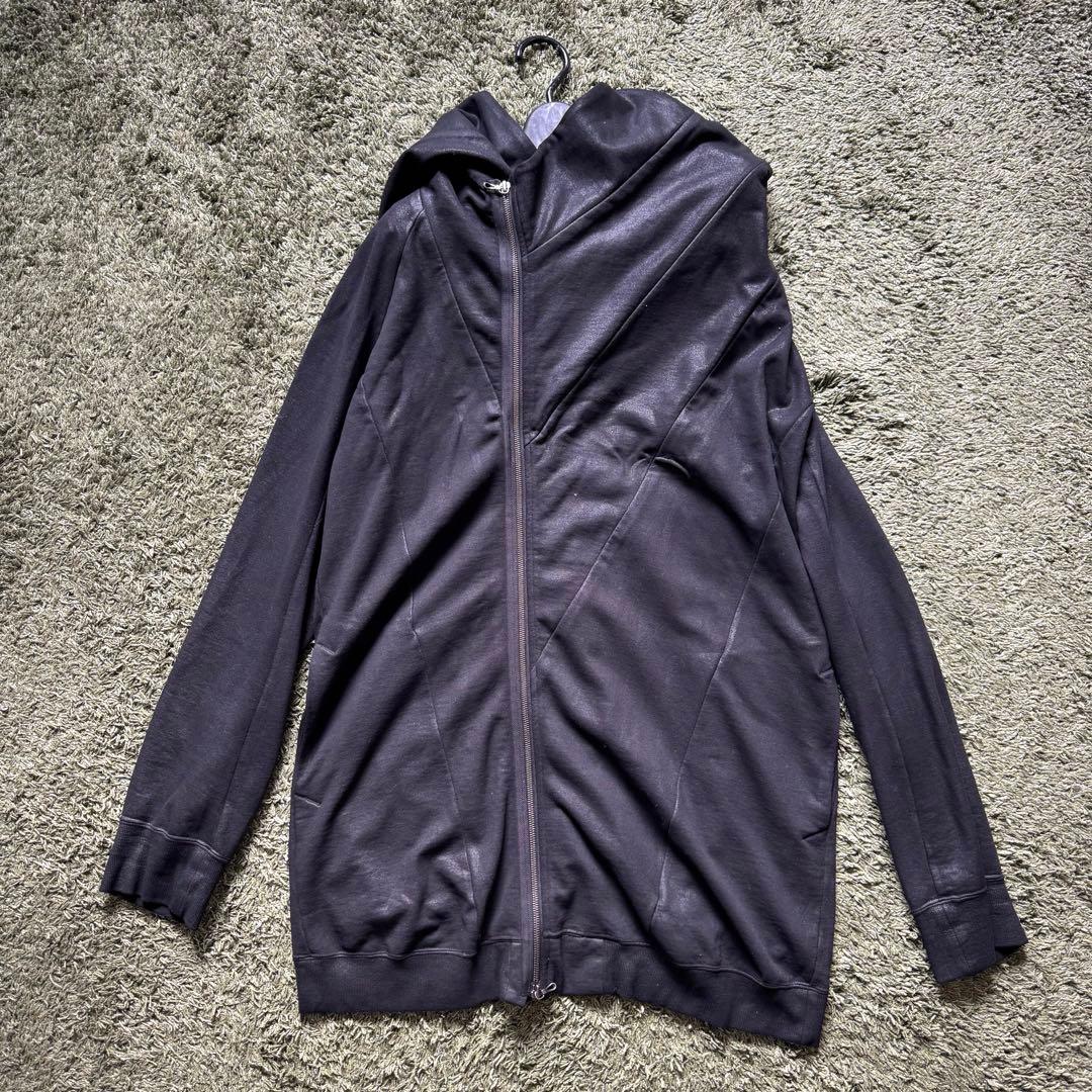 【ユリウスJULIUS ジオメトリックコーティングパーカー　サイズ1】