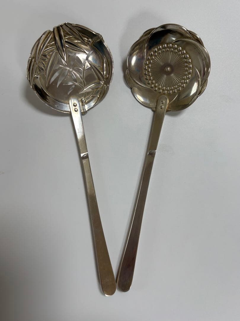 湯豆腐スプーンセット 銀製 三越