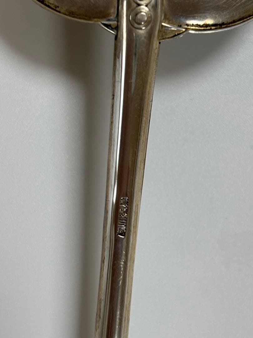 湯豆腐スプーンセット 銀製 三越