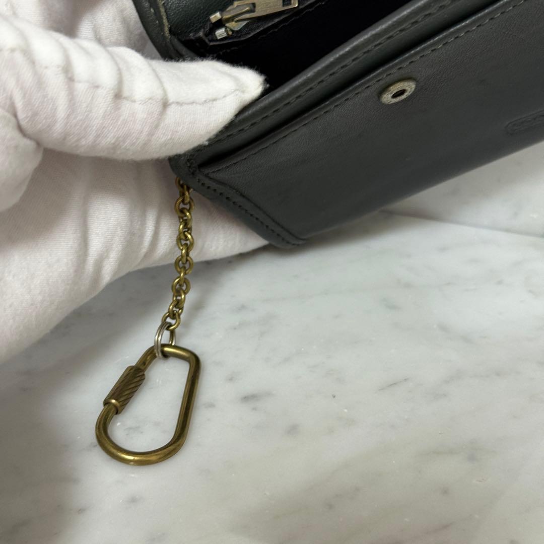 90s OLD COACH オールドコーチ ケース 小銭入れ 本革 レザー