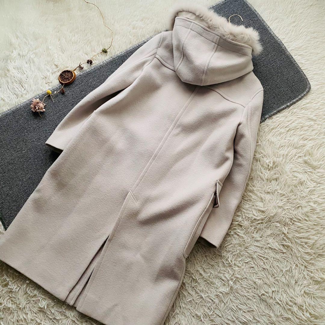 グレースコンチネンタル●極美品●2way フォックスファー ロングダッフルコート