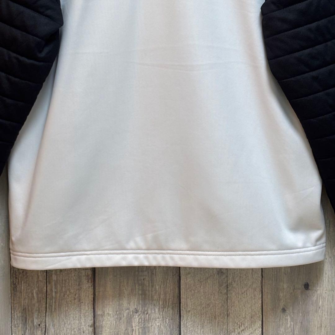 ルコックスポルティフゴルフ　ハイブリッド　裏起毛　スウェット　サイドジップ　LL