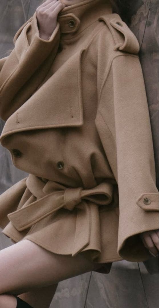 darichベージュ ダブルブレストジャケット