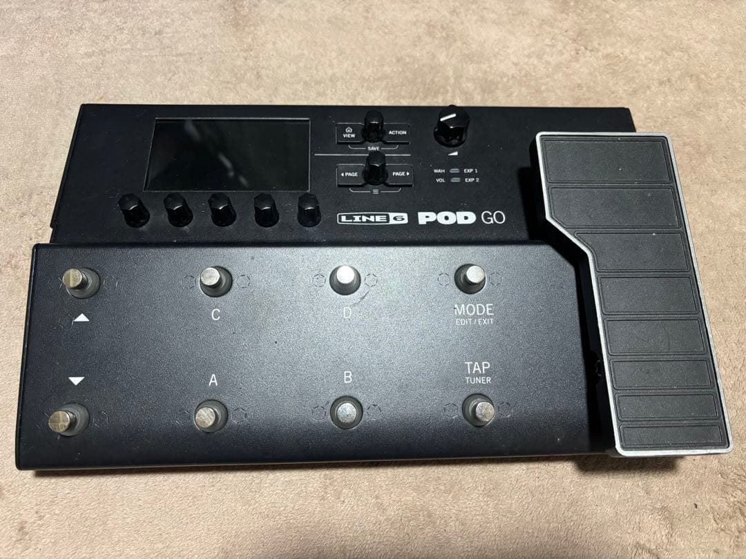 LINE 6 POD GO ギタープロセッサー