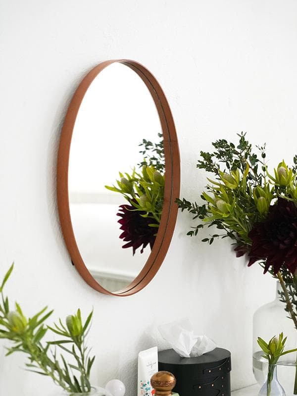 アクシス　シェーカーオーバルミラーL