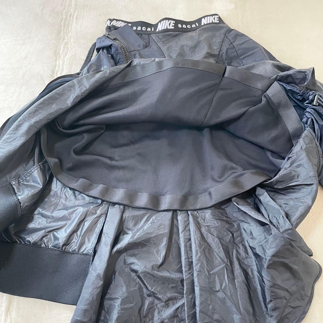 【レア品】サカイ　ナイキ　再構築スカート　ナイロン　ドッキング　コラボ　洗える
