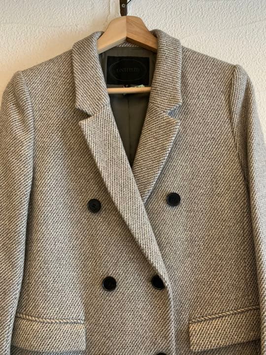 ツイードのチェスターコート 美品