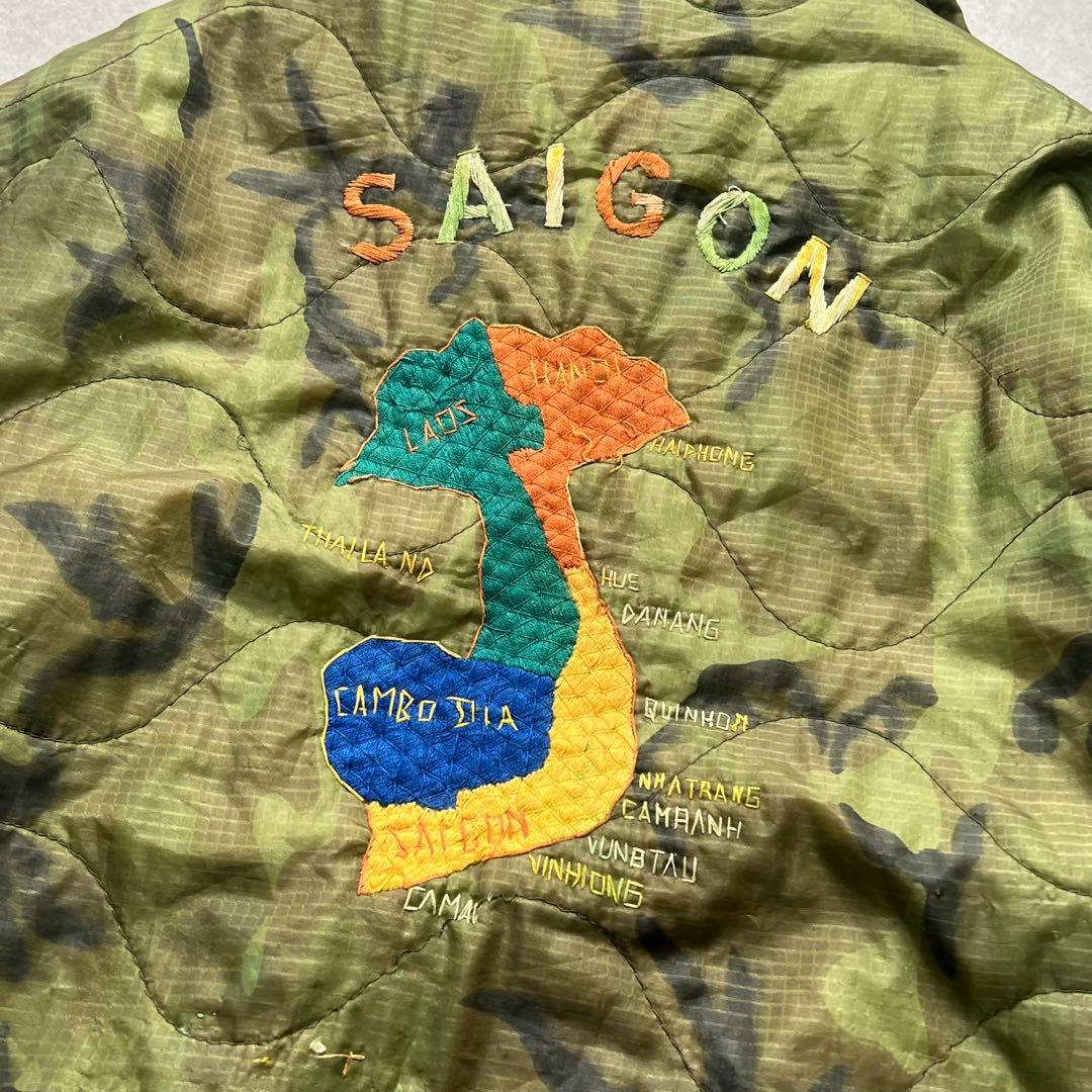 超希少　60s ベトナム戦争　ベトジャン　スーベニアジャケット　オリジナル