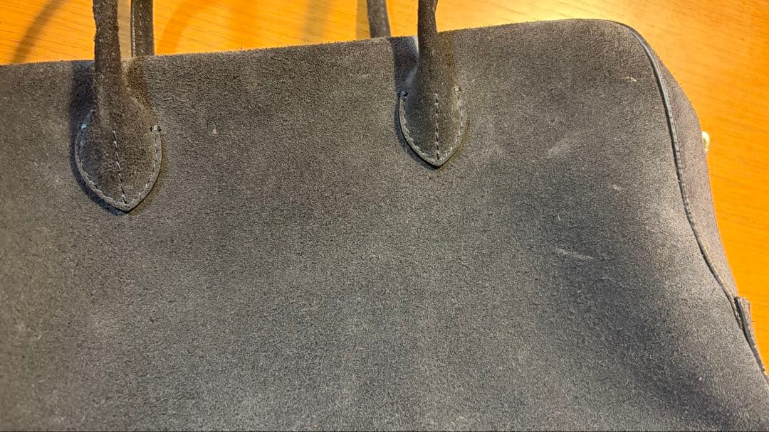 maisoncanau BOX BOSTON (L) MIDNIGHT スエード