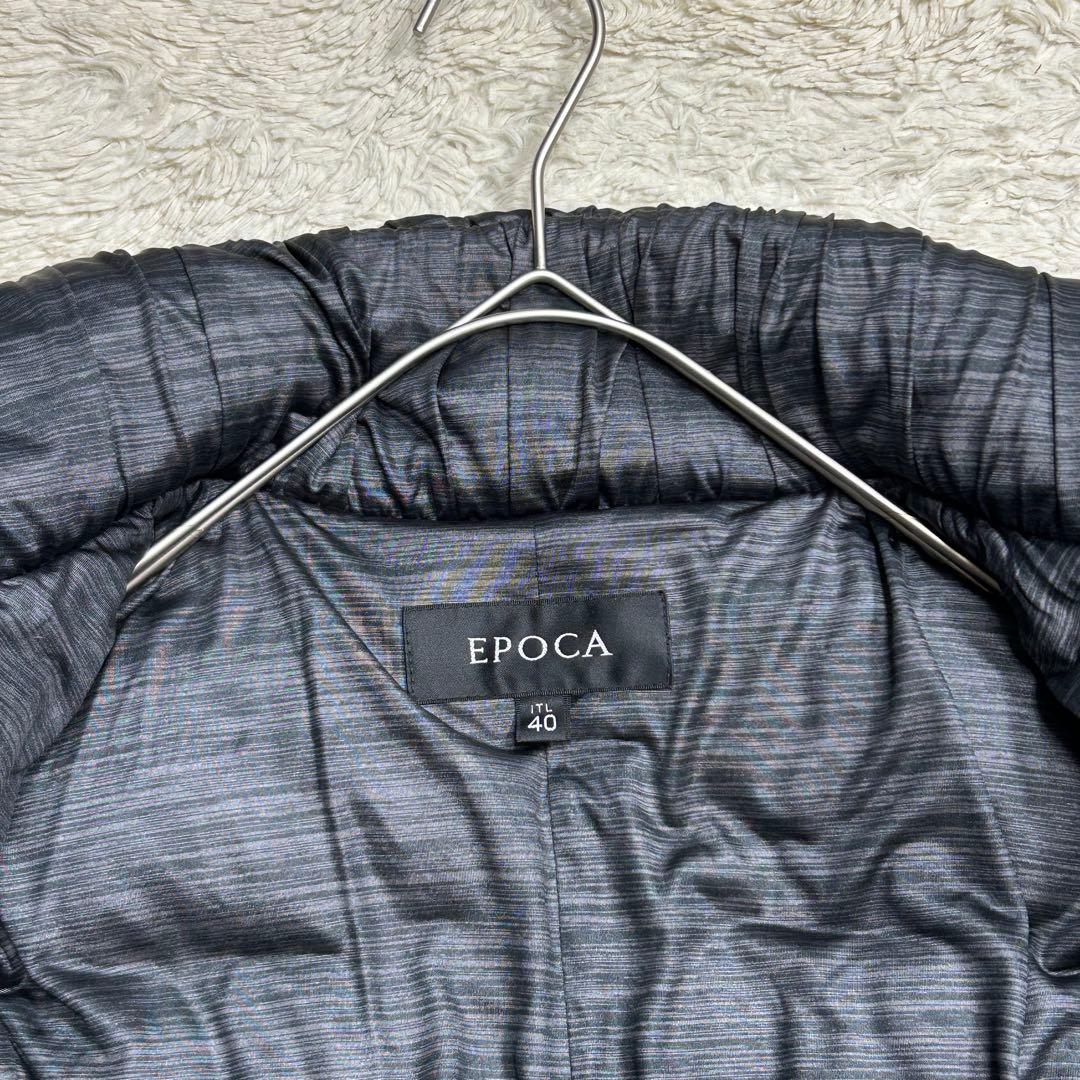EPOCA エポカ ベルテッド ダウンコート Aライン ジルコニア 40