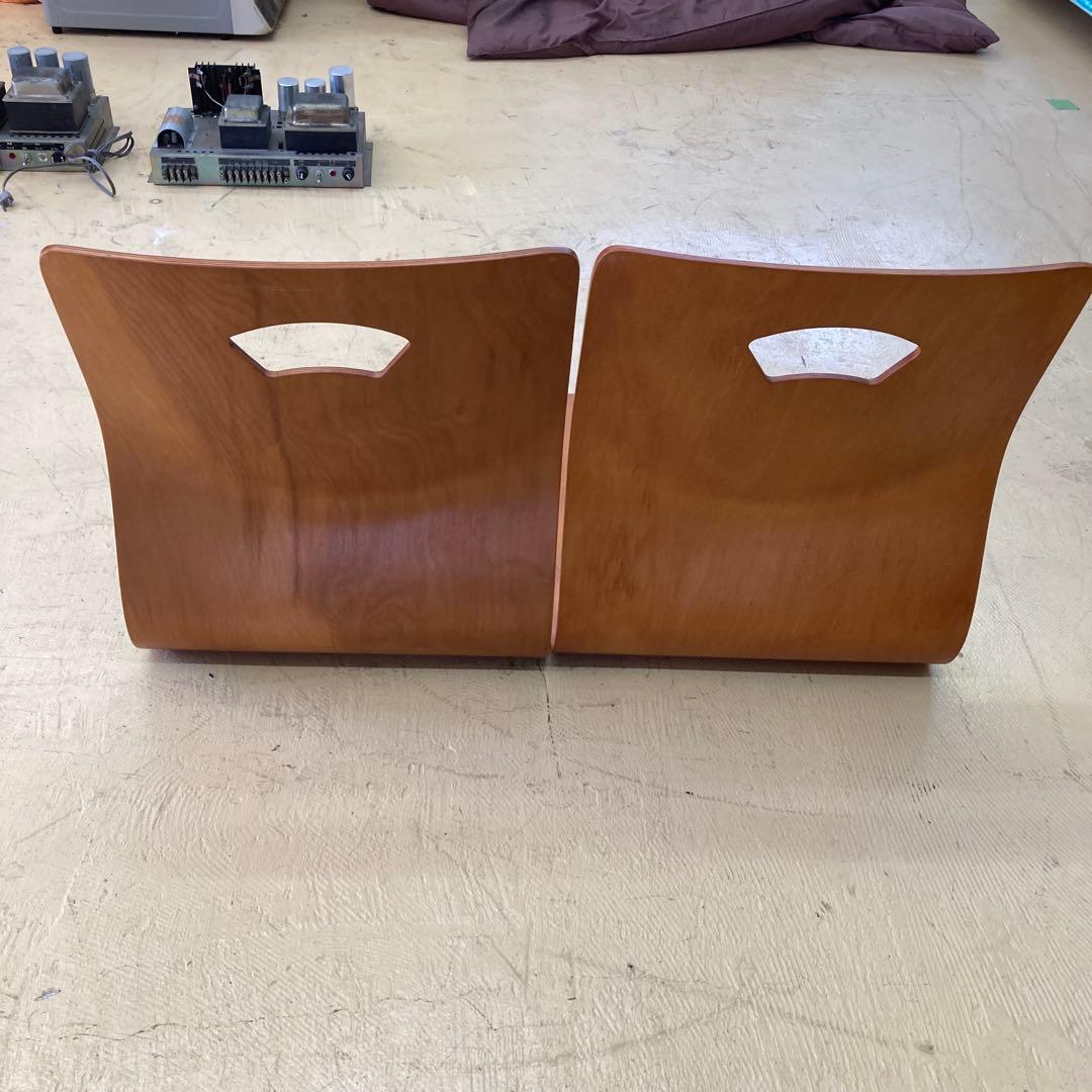 木製座椅 昭和レトロ 旅館 和室 6脚セット