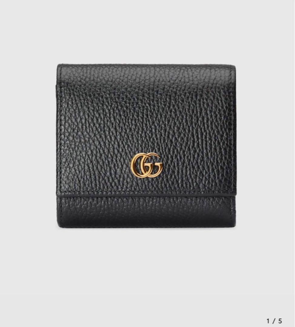 日本限定 ダブルG ミディアム ウォレット　美品