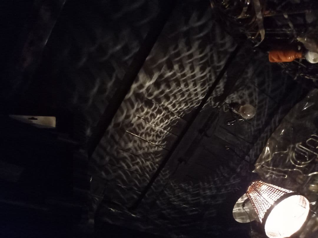 1970's　ヴィンテージ　吊り鐘　竹細工　ベル形　バンブー　ウッド　ランプ